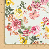 Bambula Flores Retro Verde Água - Ribes y Casals