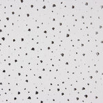 Musselina Algodão Manchado Lurex Cinza Claro - Ribes y Casals