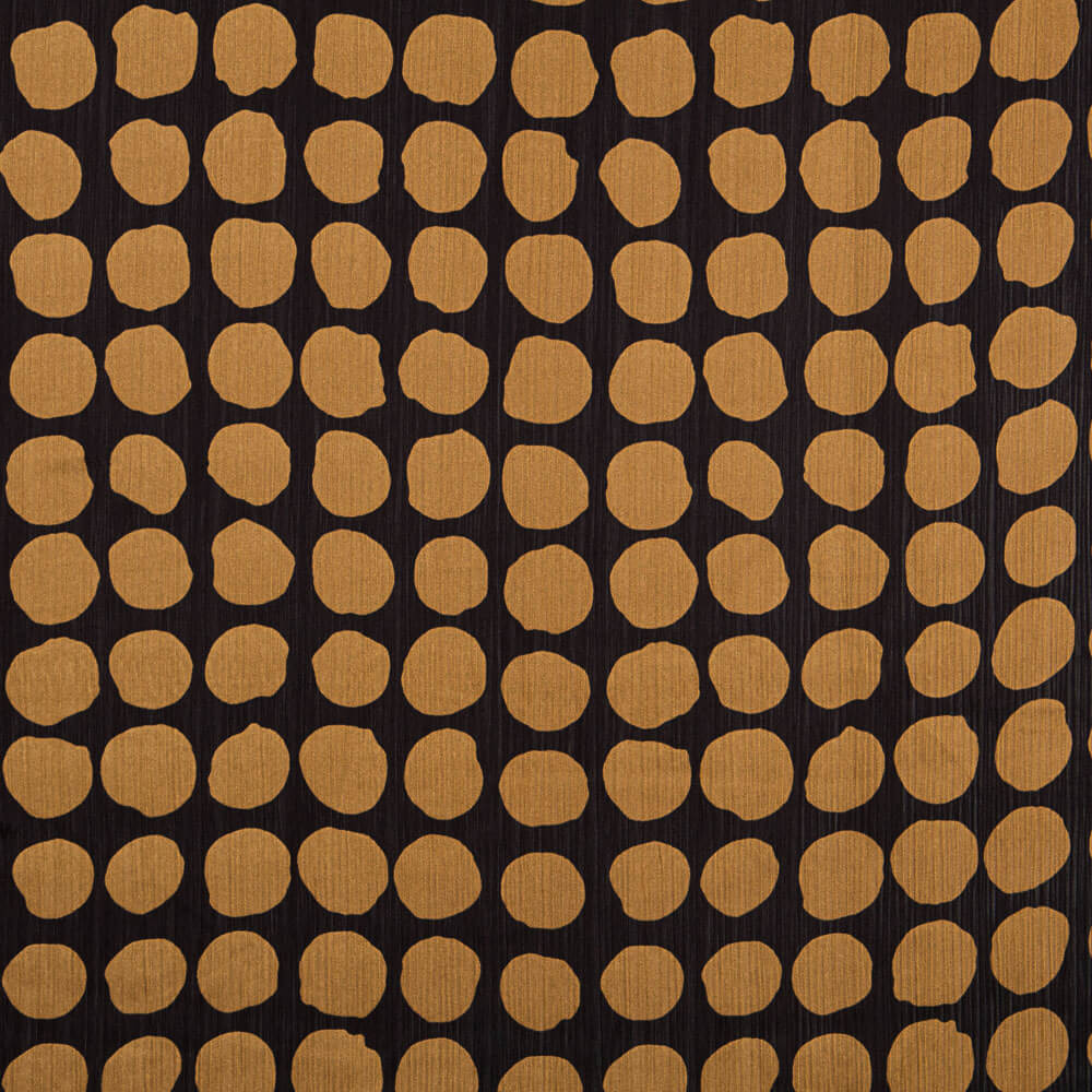 Bambula Poliéster Lunar Big Marrón - Ribes y Casals