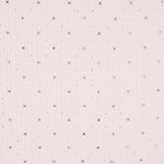 Musselina Algodão Estrelas Lurex Rosa - Ribes y Casals