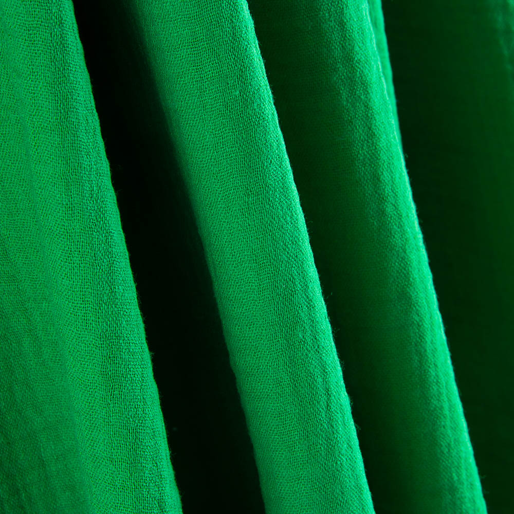 Musselina Dupla Gaze Verde - Ribes y Casals