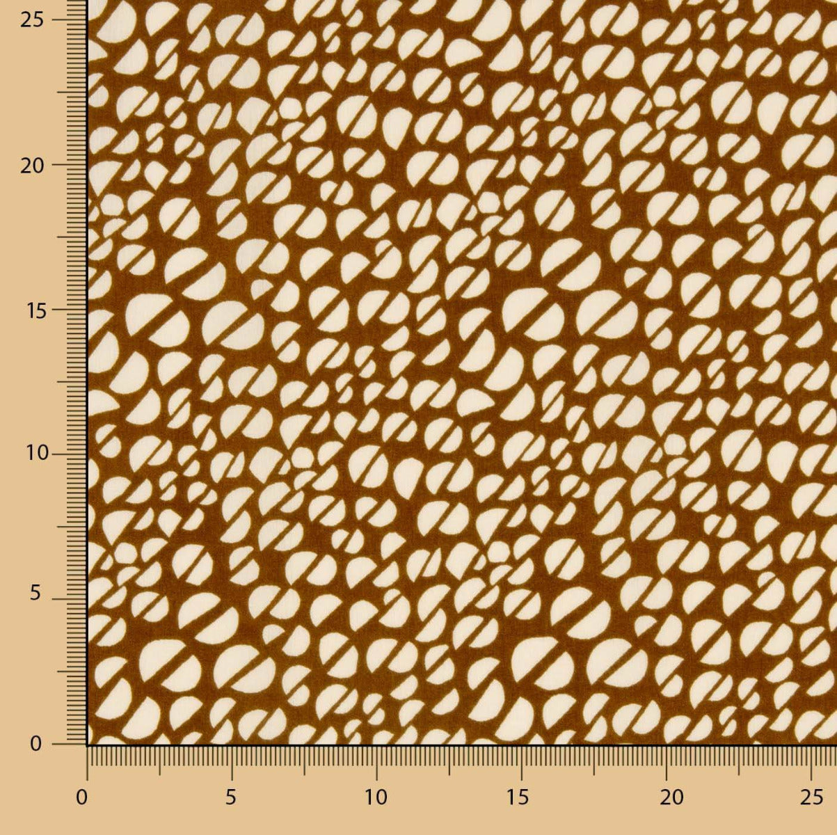 Retal Viscosa Bambula Café 125x140 cm. - Ribes y Casals