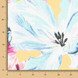 Bambula Viscose Maxi Flor Amarelo - Ribes y Casals