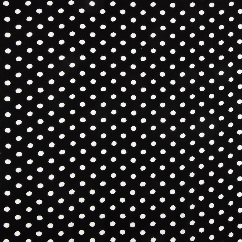 Bambula Viscose Mosqueado Preto - Ribes y Casals