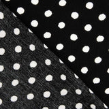 Bambula Viscose Mosqueado Preto - Ribes y Casals