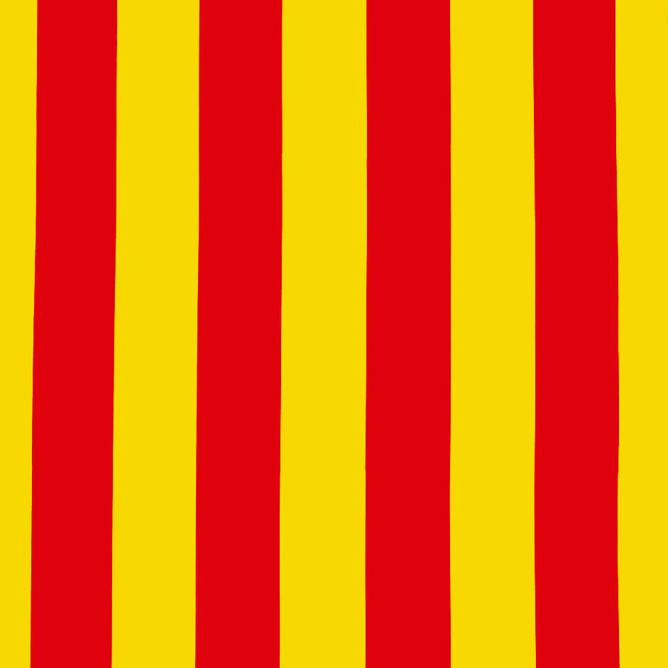 Retal Bandera Senyera Catalana ancho145 cm 80x145 cm - Ribes y Casals