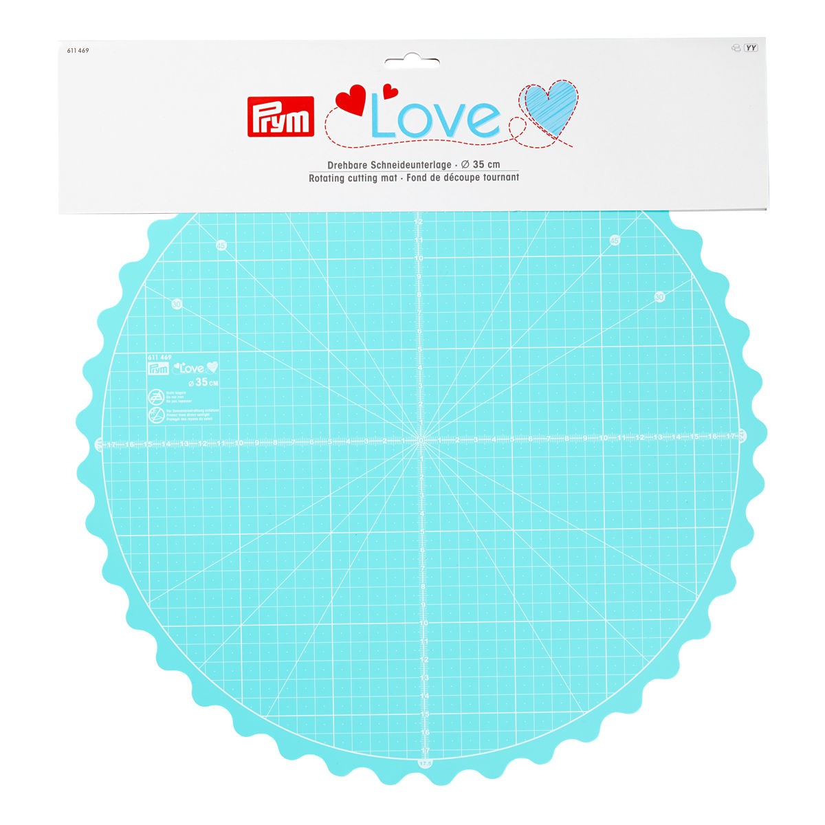 Prym - Base de patchwork circular 35 cm 611469 - Ribes y Casals