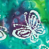 Popeline de Algodão Flor Tie Dye - Ribes y Casals