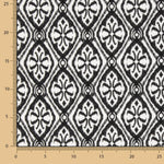 Bambula Viscose Batik Preto - Ribes y Casals