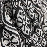 Bambula Viscose Batik Preto - Ribes y Casals