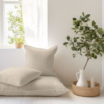 Confecção de conjunto de almofadas de veludo cotelê - Ribes y Casals