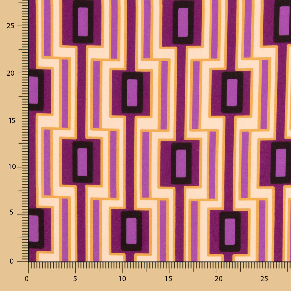 Bielástico Geométrico Magenta - Ribes y Casals