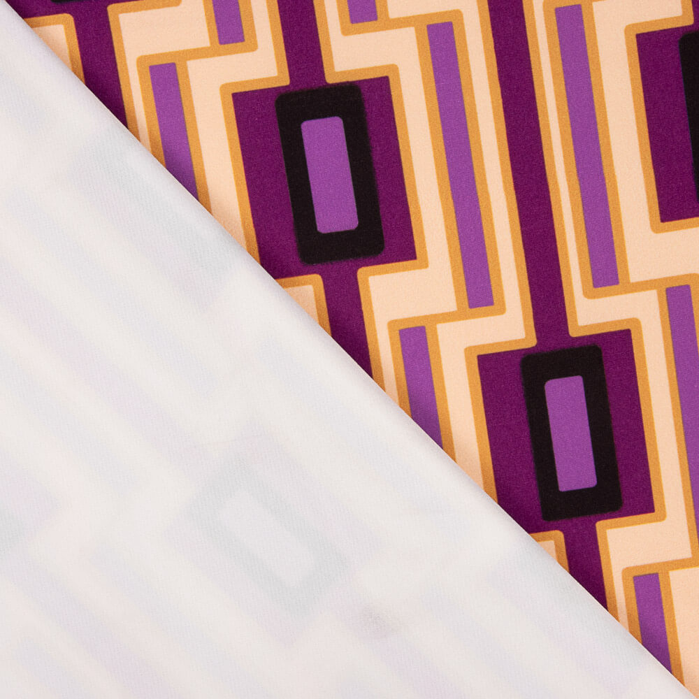 Bielástico Geométrico Magenta - Ribes y Casals