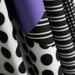 Tecido Bi-Stretch Patch Geo Malva - Ribes y Casals