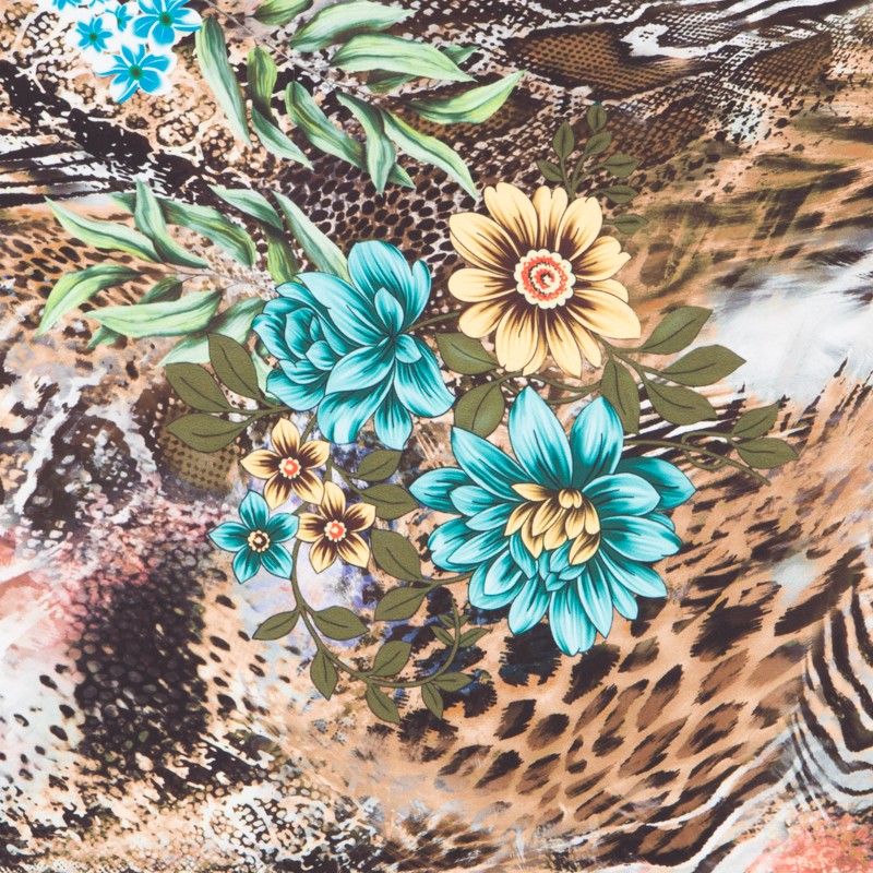 Bielástica Floral Branca - Ribes y Casals