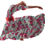 Bielástica Amapolas Fucsia - Ribes y Casals