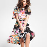 Bi-elástica Maxi Flor Fúcsia - Ribes y Casals