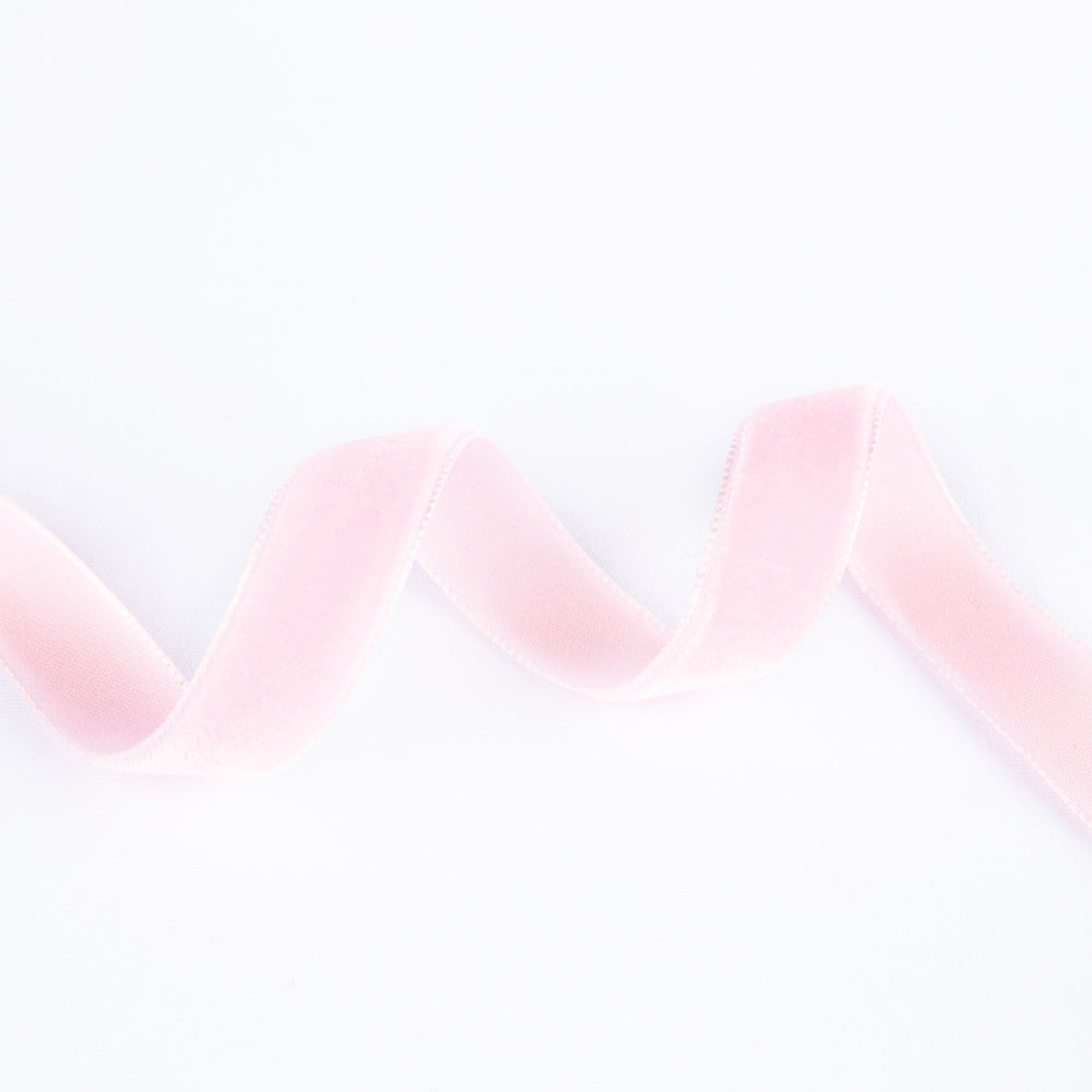 Fita de Veludo Rosa 16mm - Ribes y Casals