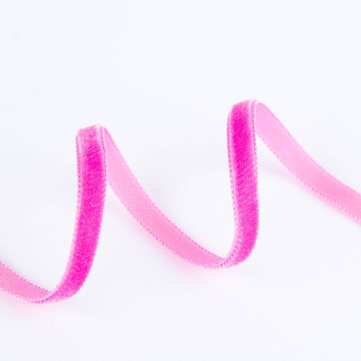 Fita de Veludo Rosa 7mm - Ribes y Casals