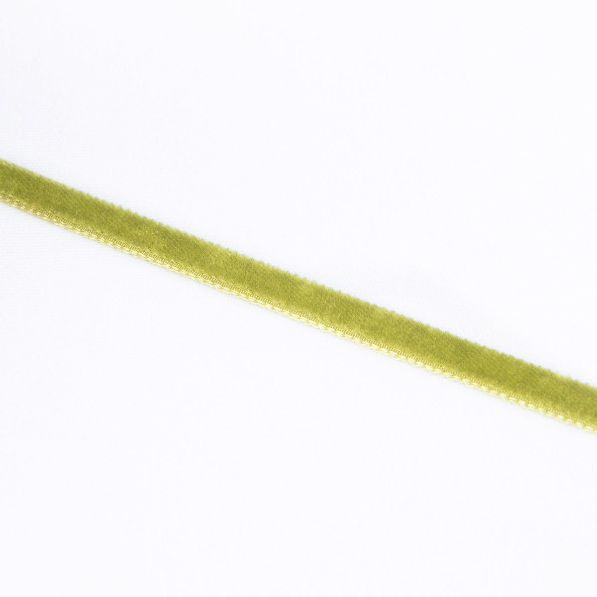 Fita de Veludo Verde Azeitona 7mm - Ribes y Casals