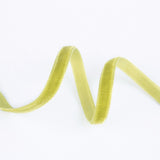 Fita de Veludo Verde Azeitona 7mm - Ribes y Casals
