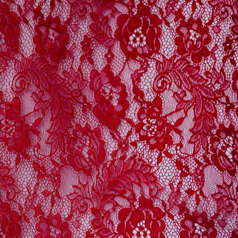 Renda Chantilly Vermelha - Ribes y Casals