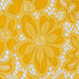 Renda Elástica Margaridas Amarela - Ribes y Casals