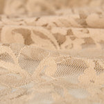 Renda com elástano Flores Nude - Ribes y Casals