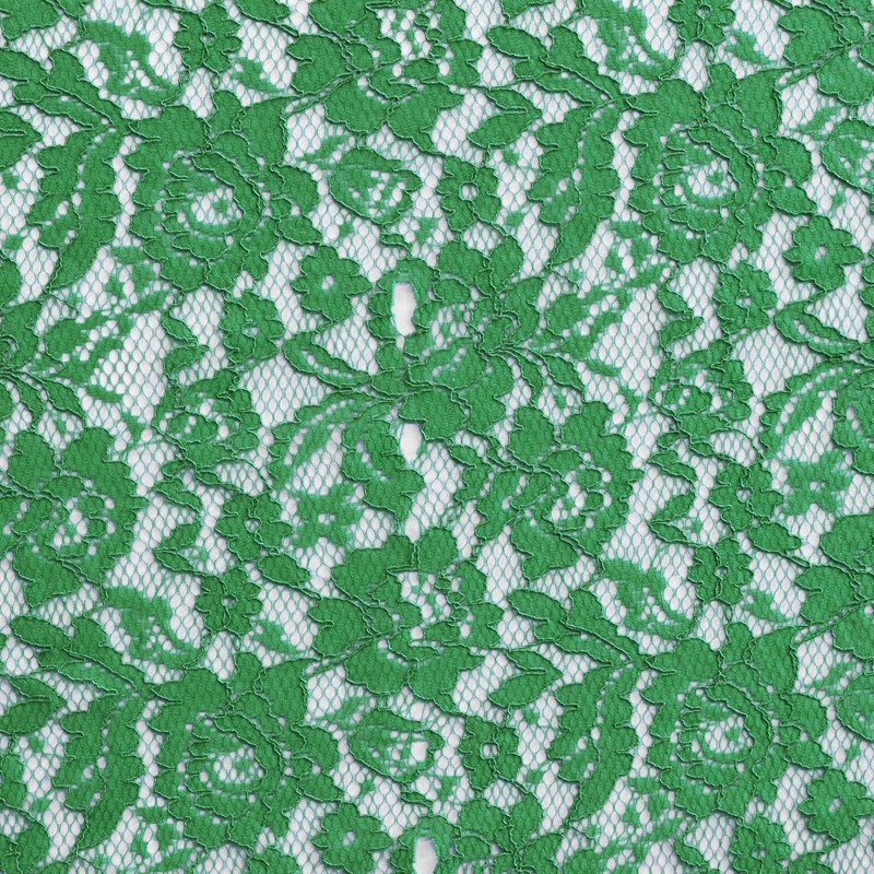 Renda Lace Flor Rebrodé Verde - Ribes y Casals