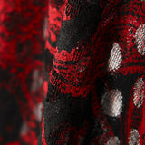 Renda Troquel Borgonha Estampado - Ribes y Casals