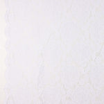 Renda com elástano Flores Branca - Ribes y Casals