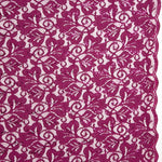 Retal Blonda Lentejuelas Buganvilla 30x130cm - Ribes y Casals