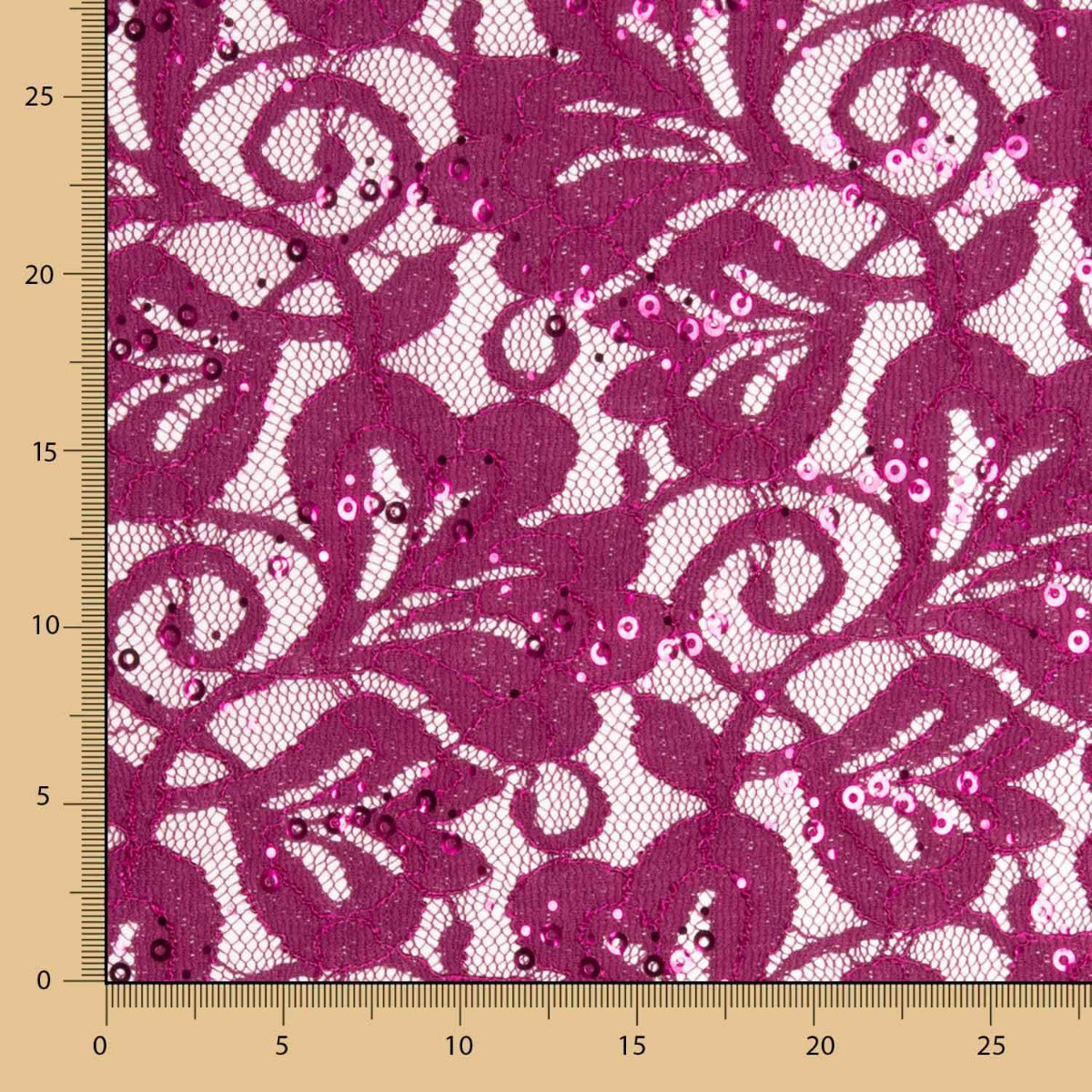 Renda Lantejoulas  Buganvília - Ribes y Casals