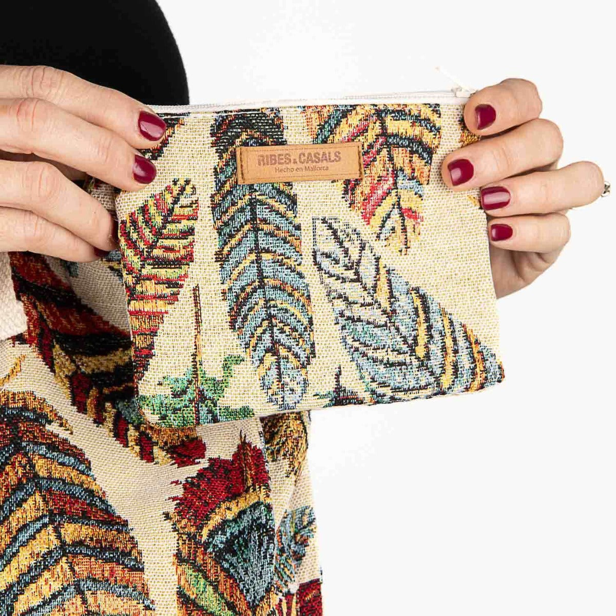 Sacola Plumas Cru - Ribes y Casals