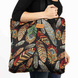 Sacola Plumas Preto - Ribes y Casals