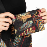 Sacola Plumas Preto - Ribes y Casals