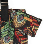 Sacola Plumas Preto - Ribes y Casals