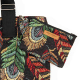 Sacola Plumas Preto - Ribes y Casals