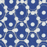 Bordado Bolas Fundo Azul - Ribes y Casals