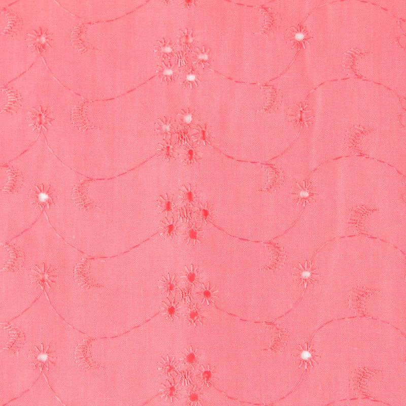 Bordado Suíço Flor Coral - Ribes y Casals