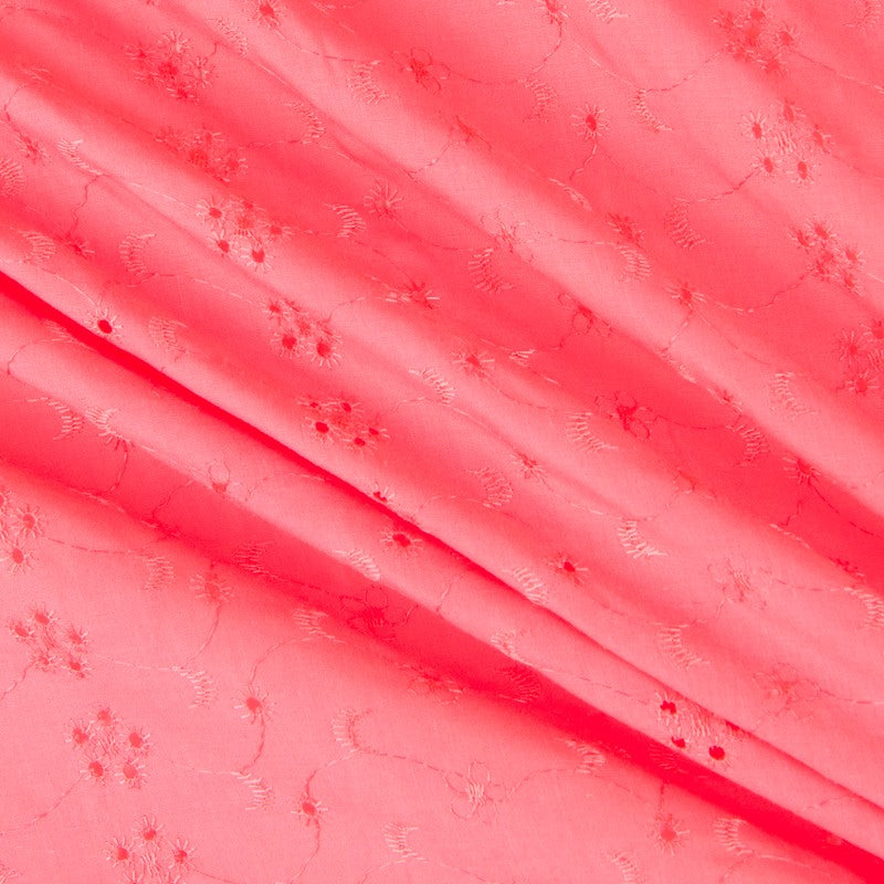 Bordado Suíço Flor Coral - Ribes y Casals