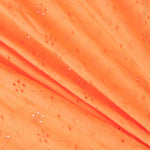 Bordado Suíço Flor Laranja - Ribes y Casals