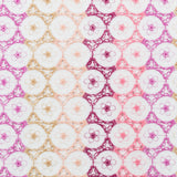 Bordado Suizo Flores Fucsias - Ribes y Casals