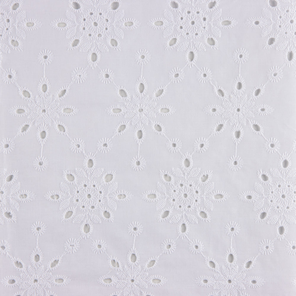 Bordado Suíço Almudena Branco - Ribes y Casals