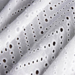 Bordado Suíço Chevron Branco - Ribes y Casals