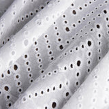 Bordado Suíço Chevron Branco - Ribes y Casals