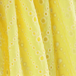 Bordado Suíço Chevron Amarelo - Ribes y Casals