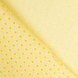 Bordado Suiço Geométrico Amarelo - Ribes y Casals