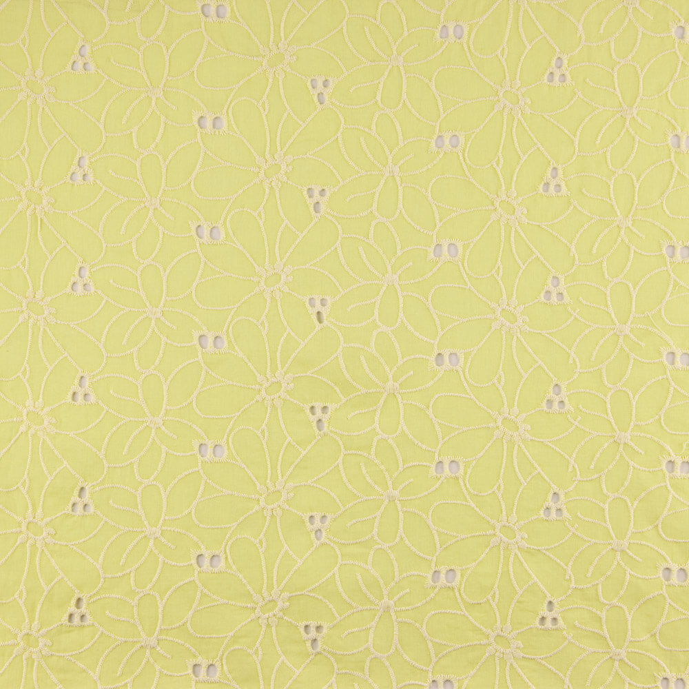 Bordado Suíço Margarida Amarela - Ribes y Casals