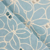 Bordado Suíço Margarida Azul - Ribes y Casals